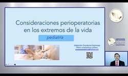 Consideraciones perioperatorias en el manejo de la vía aérea del paciente pediátrico