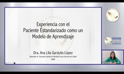 Experiencia con el paciente estandarizado como un modelo de aprendizaje