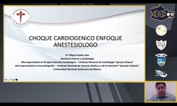 Taller: Reanimación en estados de choque un abordaje transdisciplinario - Choque cardiogénico enfoque anestesiólogo