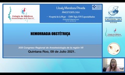 Módulo I: Ginecología - Hemorragia obstétrica