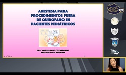 Módulo académico 1 - Anestesia pediátrica para procedimientos fuera de quirófano