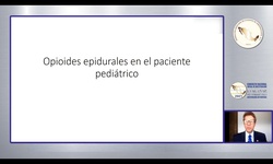 Opioides peridurales en pediatría