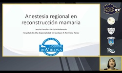 Módulo académico 3 - Anestesia regional en reconstrucción mamaria