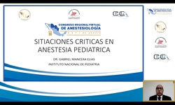 Módulo III: Pediatría - Situaciones críticas en anestesia pediátrica