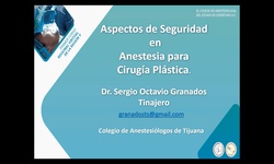 Aspectos de seguridad en anestesia para cirugía plástica