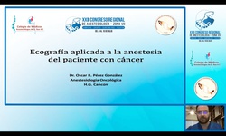 Módulo VII: Oncología - Ecografía aplicada a la anestesia del paciente con cáncer