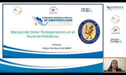 Módulo III: Pediatría - Manejo del dolor postoperatorio en pediatría